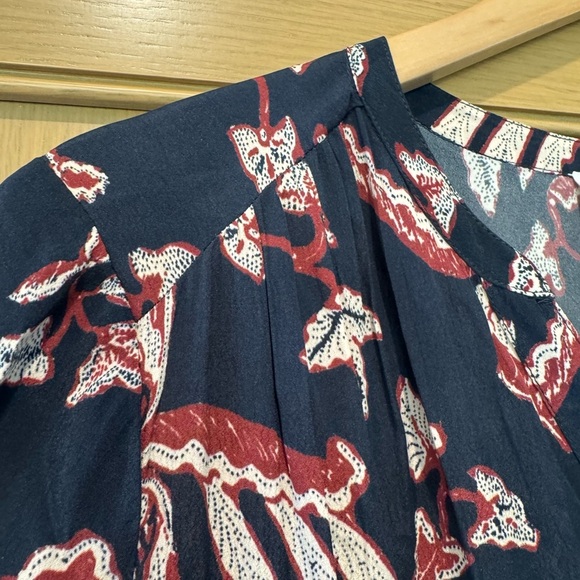 ba&sh Floral Patterned Tiered "Lady Dress" Floral Lined / medium - Picture 8 of 16